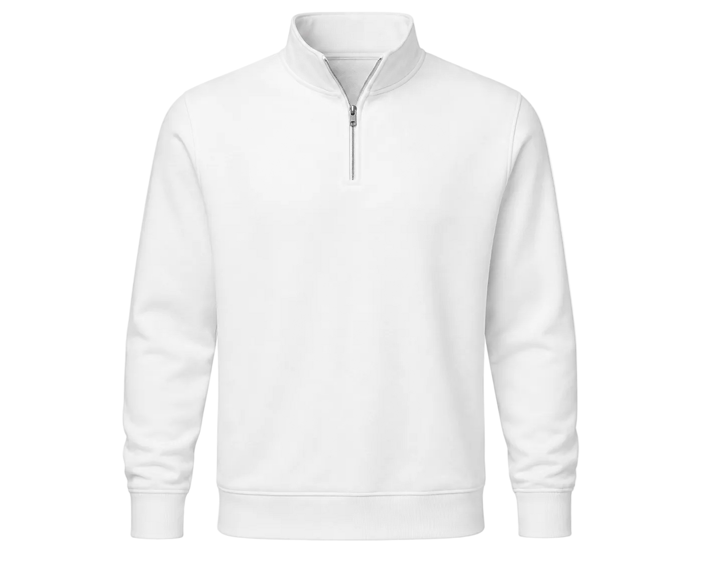 Quarter zip front preview