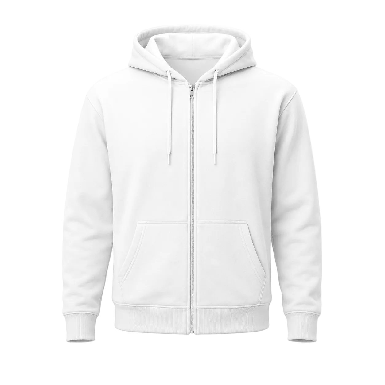 Zip-up hoodie front preview