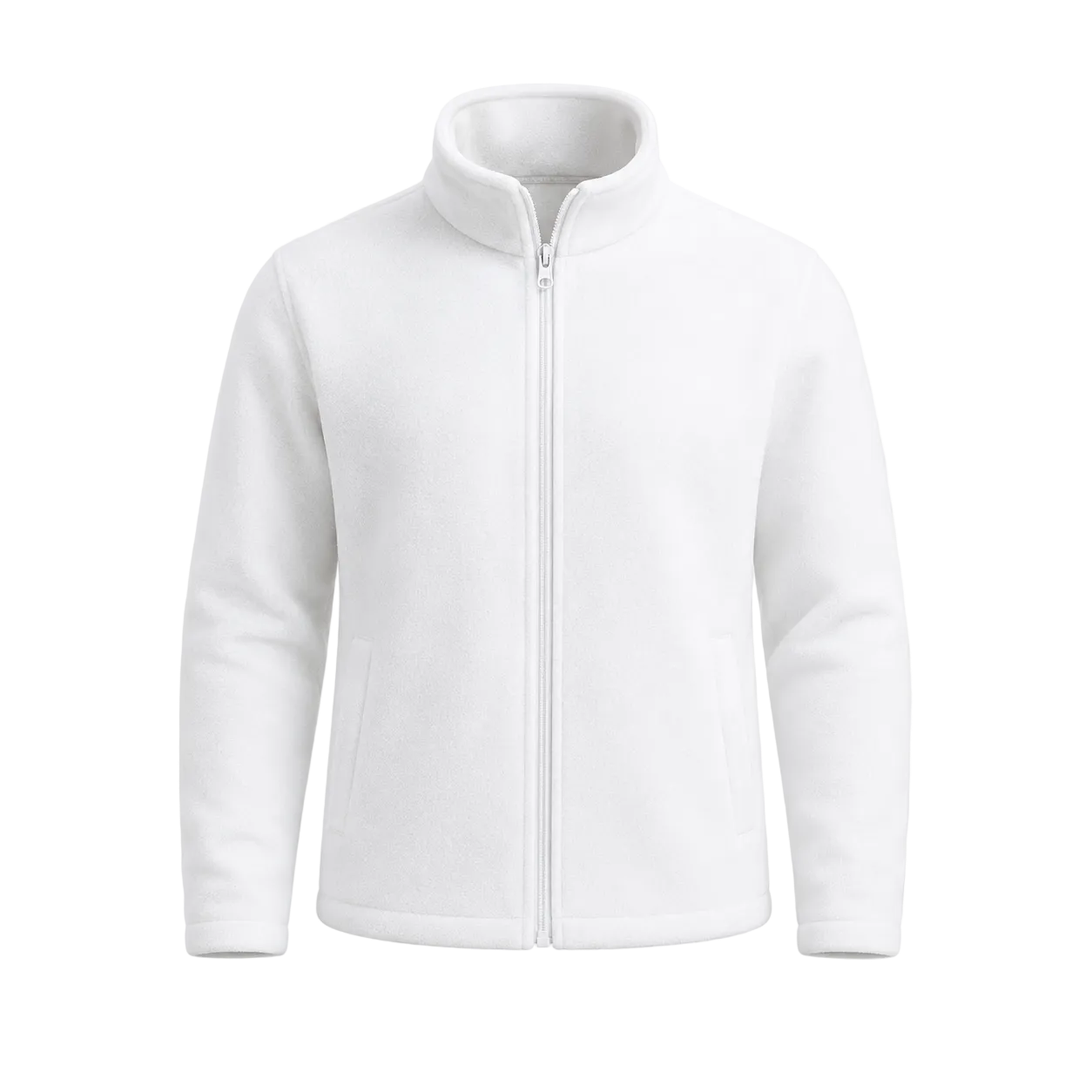 Fleece zip-up front preview