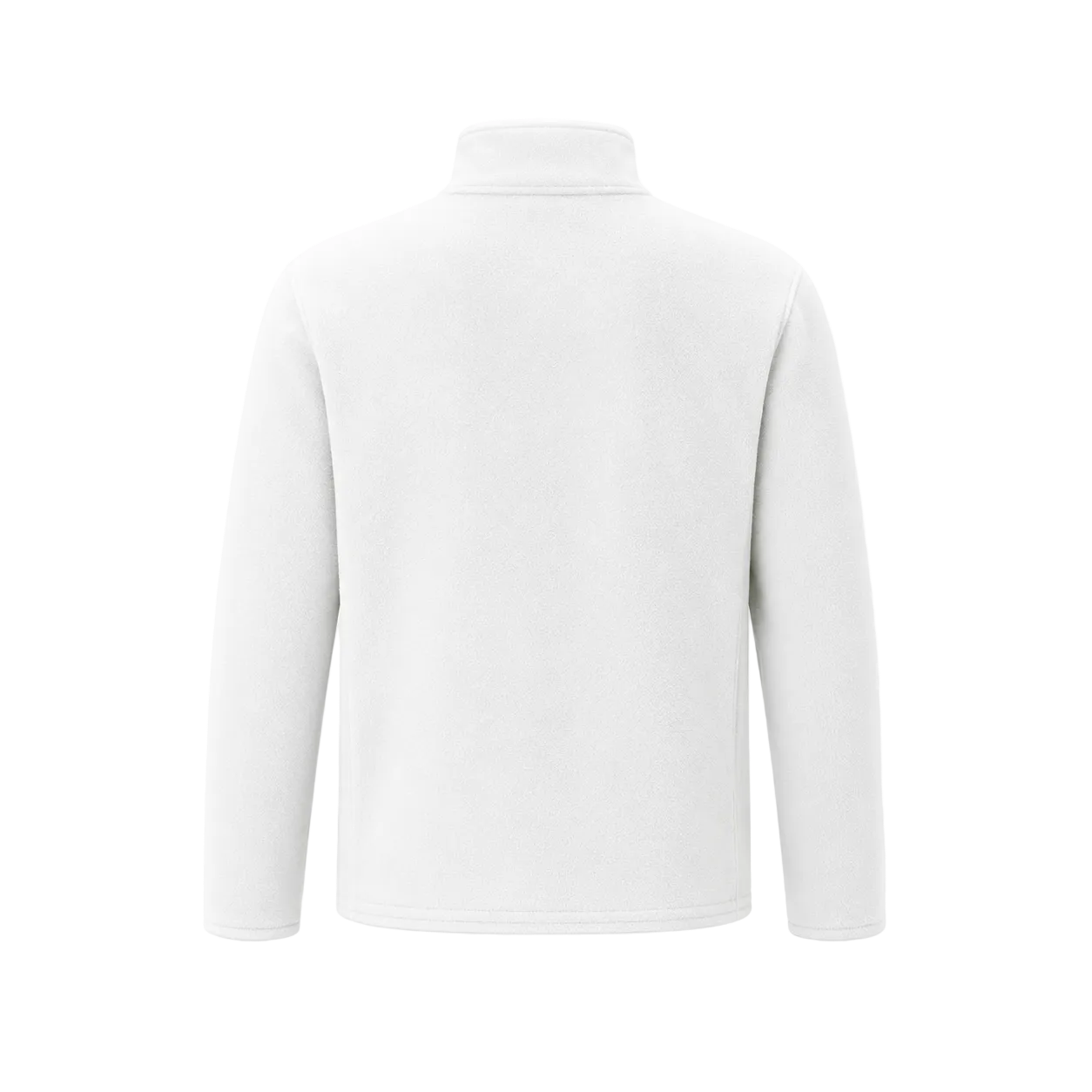 Fleece zip-up back preview